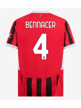 AC Milan Ismael Bennacer #4 Domaci Dres 2024-25 Kratak Rukavima